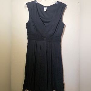 EUC Sangria Womens Sleeveless Black Cocktail Dress
